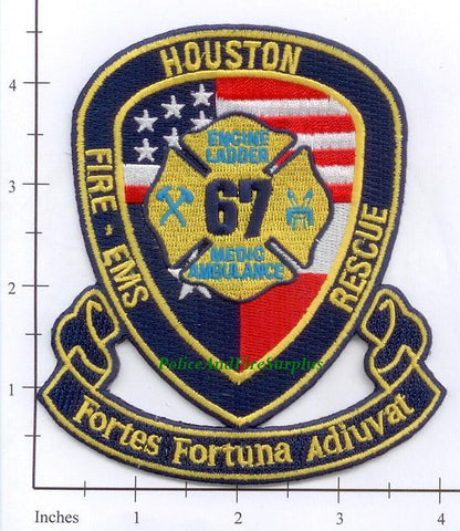 Texas - Houston Station 67 Fire Dept Patch v1