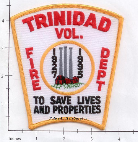 Texas - Trinidad Volunteer Fire Dept Patch