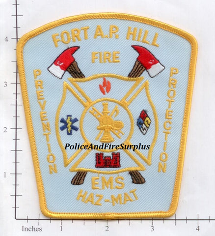 Virginia - Fort A.P. Hill Fire Dept Patch