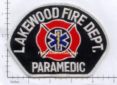 Washington - Lakewood Fire Dept Paramedic Patch