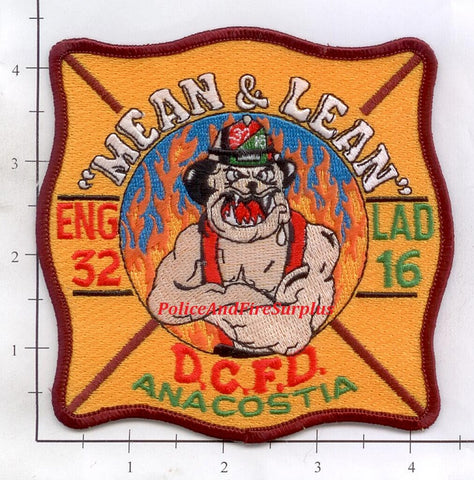 Washington DC - Engine 32 Truck 16 Fire Dept Patch