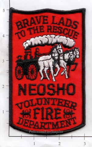 Wisconsin - Neosho Volunteer Fire Dept Patch