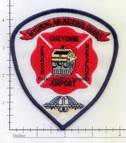 Wyoming - Cheyenne Airport Air National Guard Crash Fire Rescue Patch
