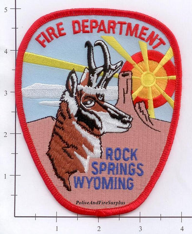 Wyoming - Rock Springs Fire Dept Patch