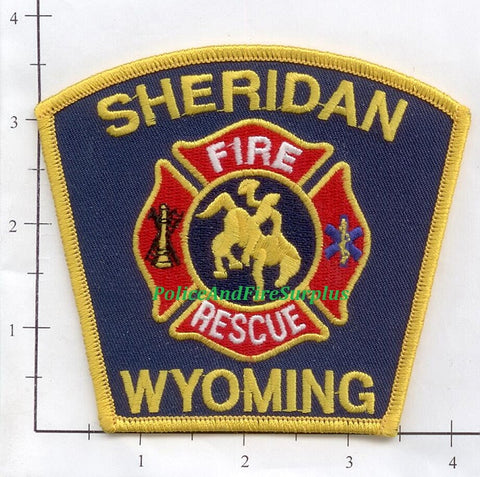 Wyoming - Sheridan Fire Rescue Patch