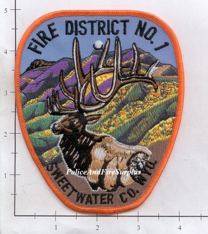 Wyoming - Sweetwater County Fire District No 1 Patch