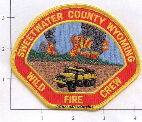 Wyoming - Sweetwater County Wild Fire Crew Patch