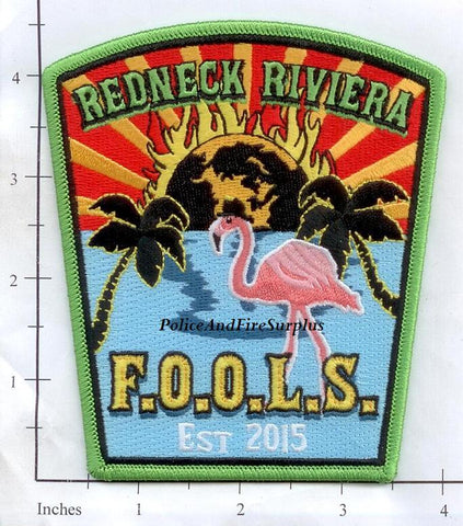 Alabama - Redneck FOOLS Fire Dept Patch v1