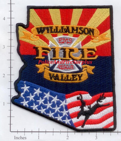 Arizona - Williamson Valley Fire Patch