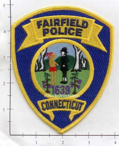 Connecticut - Fairfield Police Dept Patch v3