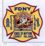 New York City Engine 318 Ladder 166 Fire Dept Patch