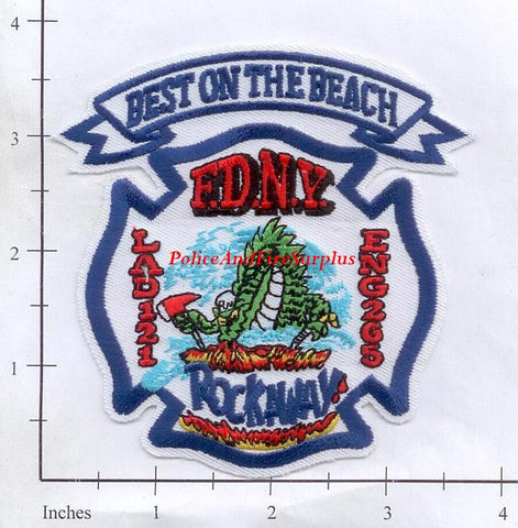 New York City Engine 265 Ladder 121 Fire Dept Patch v5