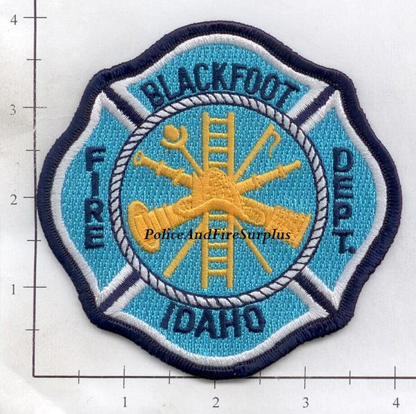 Idaho Blackfoot Fire Dept Patch v1 Police And Fire Surplus