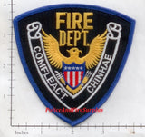 Korea - Chinae Comfleact Commander Fleet Activities Fire Dept Patch v1 cloth backing