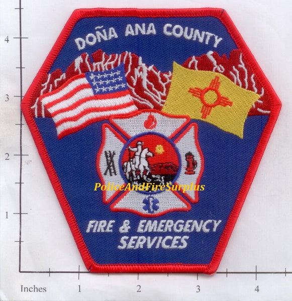 New Mexico Dona Ana County Fire & Emergency Services Dept Patch