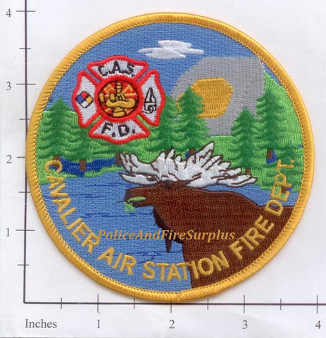 North Dakota - Cavalier Air Station Fire Dept Patch