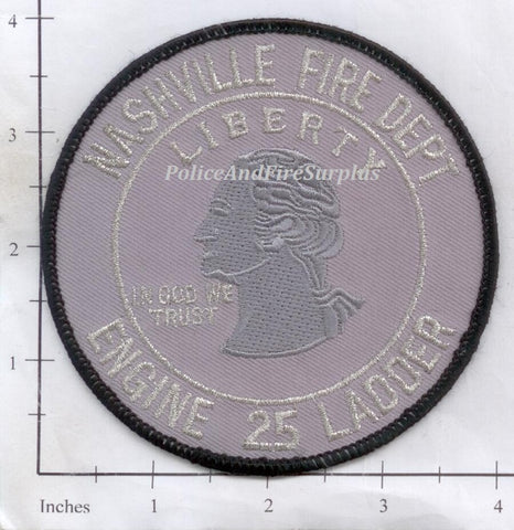 Tennessee - Nashville Engine 25 Ladder 25 Fire Dept Patch
