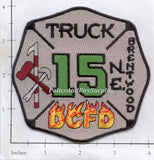 Washington DC - Truck 15 Fire Dept Patch v2