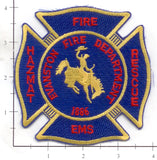 Wyoming - Evanston Fire Dept Patch v1