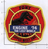 New York City Engine  74 Fire Patch v3 Lost World