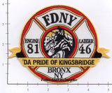 New York City Engine  81 Ladder 46 Fire Patch v4