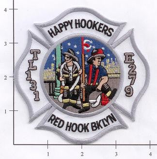 New York City Engine 279 Ladder 131 Fire Dept Patch v2