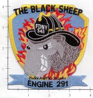 New York City Engine 291 Fire Dept Patch v4 343