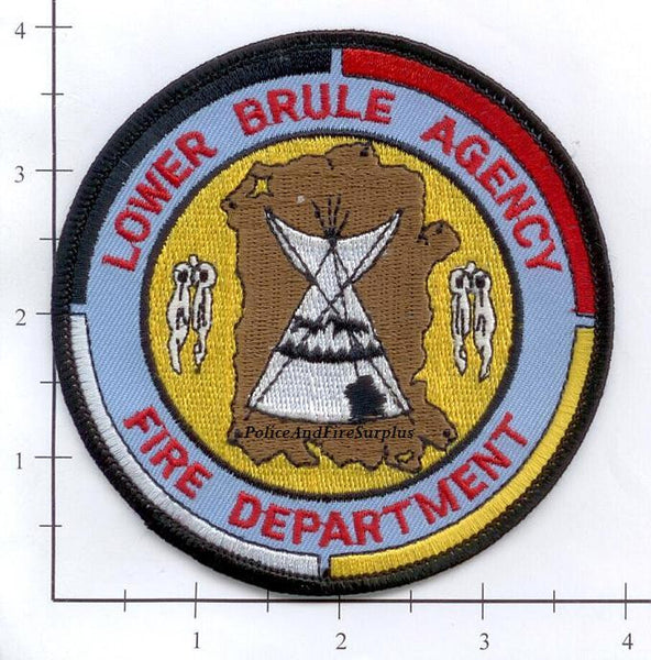 South Dakota Lower Brule Agency Fire Dept Patch Police And Fire Surplus