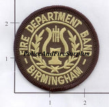 Alabama - Birmingham Fire Dept Band Patch