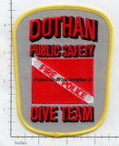 Alabama - Dothan Public Safety Fire Police Dive Team Patch
