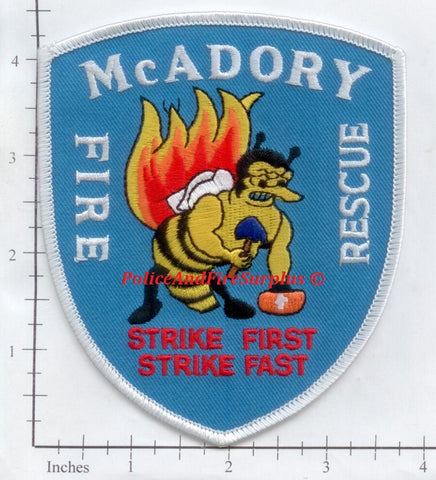 Alabama - McAdory Fire Rescue Patch v2