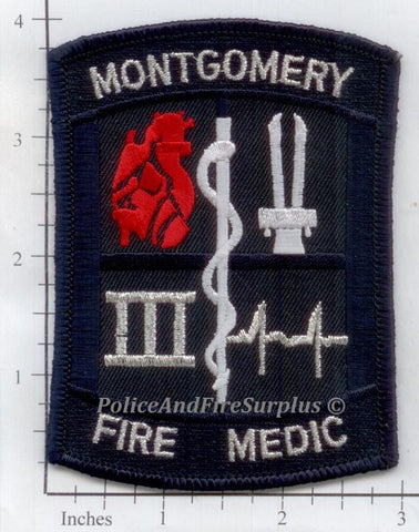Alabama - Montgomery Fire Medic Patch