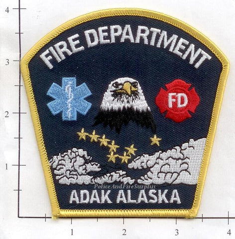 Alaska - Adak Fire Dept Patch