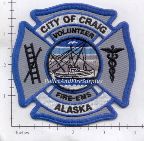 Alaska - Craig Volunteer Fire EMS Patch