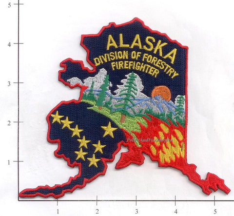 Alaska - Division of Forestry Fire Dept Patch