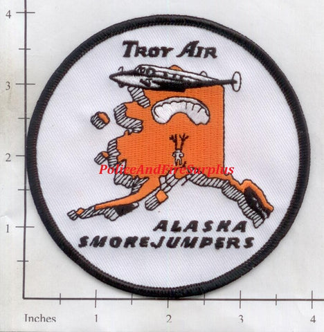Alaska - Troy Air Alaska Smokejumpers Fire Dept Patch