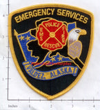 Alaska - Valdez Emergency Services Police Fire Rescue EMS Patch