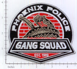 Arizona - Phoenix Gang Squad Police Dept Patch
