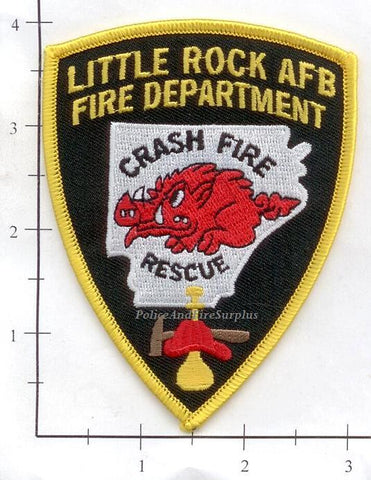 Arkansas - Little Rock Air Force Base Fire Dept Patch