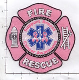 Breast Cancer - EMS Fire Rescue Fire Dept Patch v1