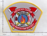 California - American Canyon Fire Protection District Fire Dept Patch