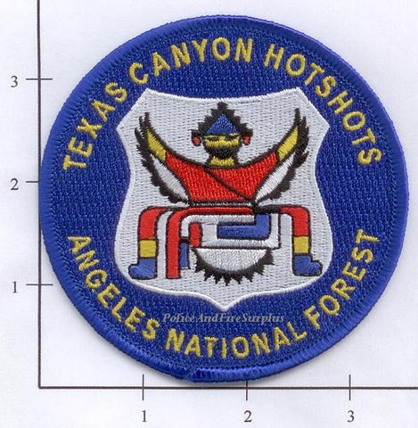 California - Angeles National Forest Fire Texas Canyon Hotshots Fire Patch