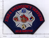 California - Barstow Marine Logistics Base Fire & Emergency Services Fire Dept Patch v1