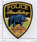 California - Bear Valley Police Dept Patch v1