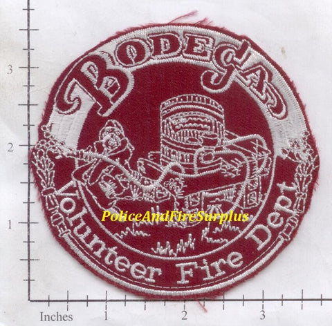 California - Bodega Volunteer Fire Dept Patch