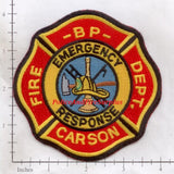 California - Carson BP Refinery Emergency Response Fire Dept Patch