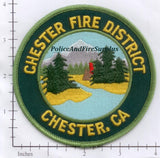 California - Chester Fire District Patch
