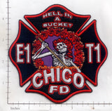 California - Chico Engine 1 Truck 1 Fire Dept Patch