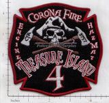 California - Corona Engine 4 Haz Mat 4 Fire Dept Patch