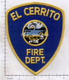 California - El Cerrito Fire Dept Patch